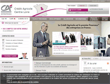Tablet Screenshot of entreprises.ca-centreloire.fr